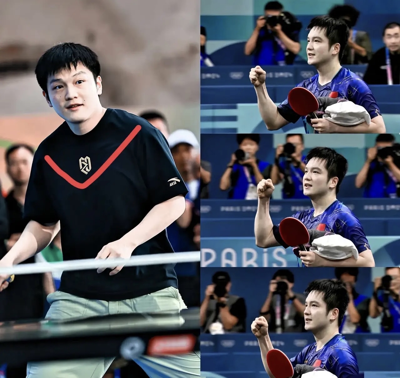 关于法国乒乓球队轻取英国乒乓球队，樊振东送出助攻的信息